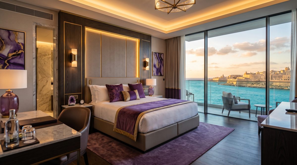 Sea-view suite at the Wildz resort